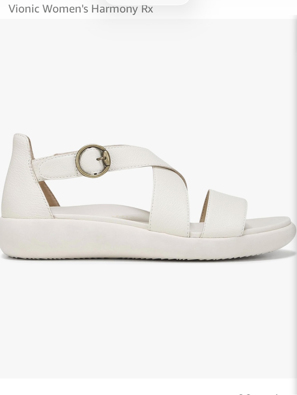 Vionic Harmony RX Sandal Cream - Picture 11 of 16